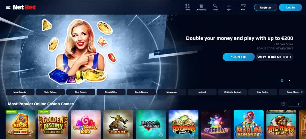 NetBet Casino - Recenzie 2024